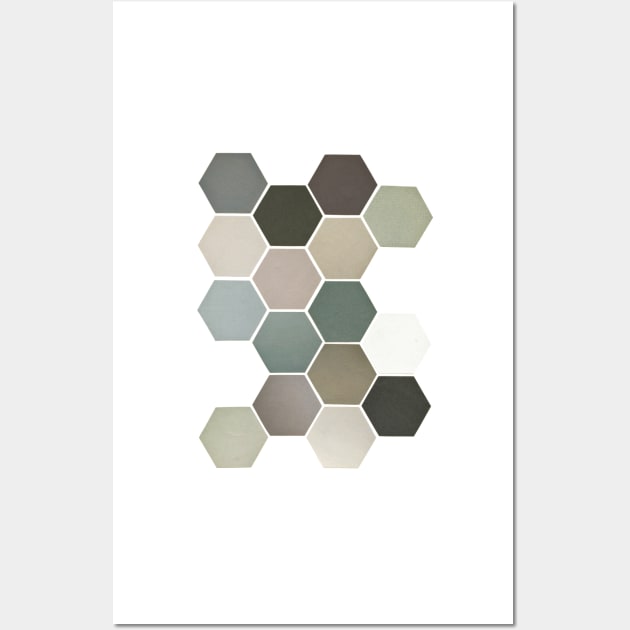 Shades of Grey Wall Art by Cassia